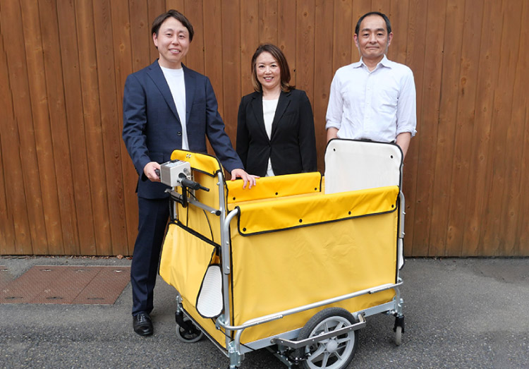 電動アシストおさんぽカーイメージ